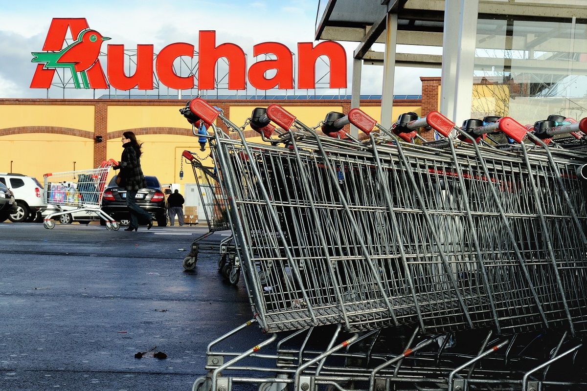 Un hypermarche du groupe Auchan