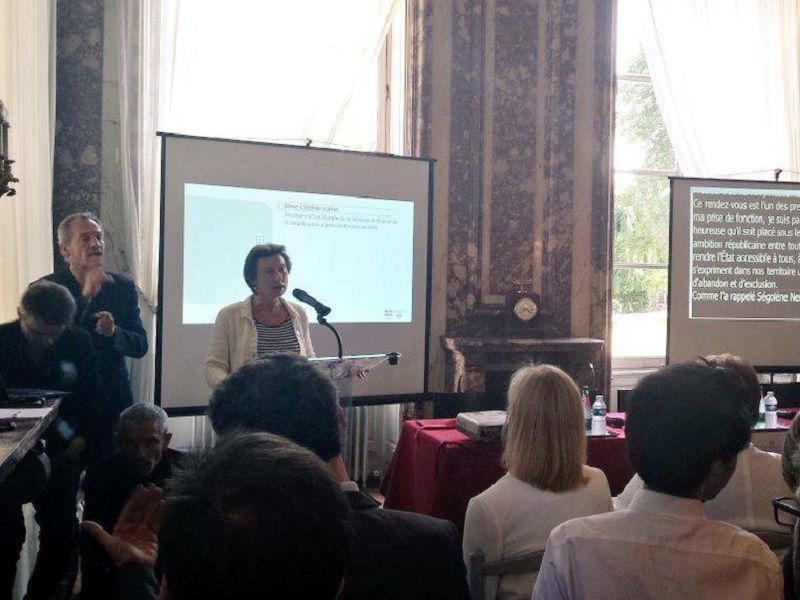 Inauguration du referentiel d accessibilite des sites internet administratifs avec Clotilde VALTER
