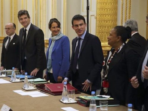 Manuel valls et ses ministres