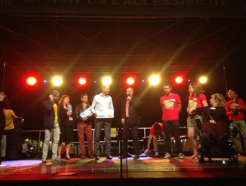 Remise des trophees lors de ceremonie de cloture le 13 juin 2015