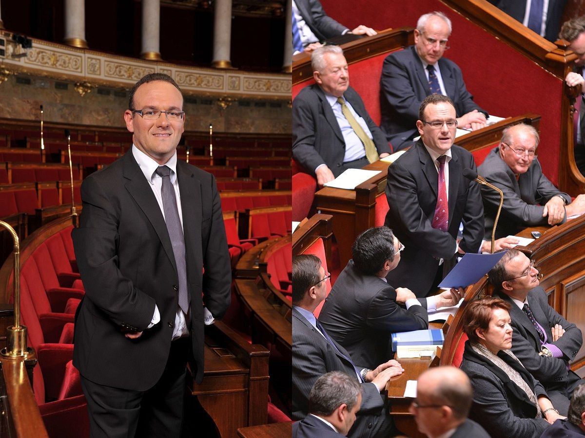 Le Depute Damien ADAD et President du Conseil Departemental de l Ain