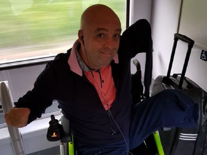 Philippe CROIZON sur ligne Rouen-Paris
