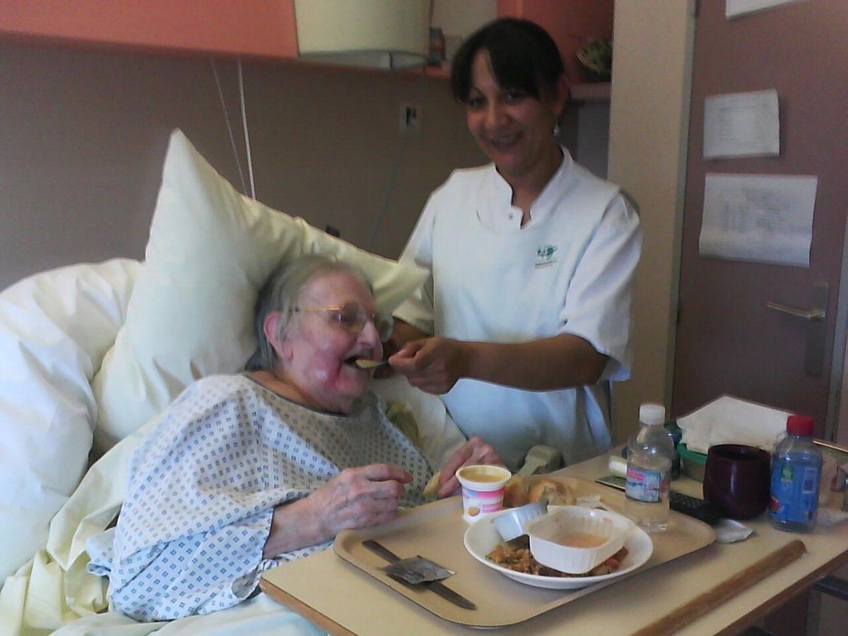 Une personne agee dependande