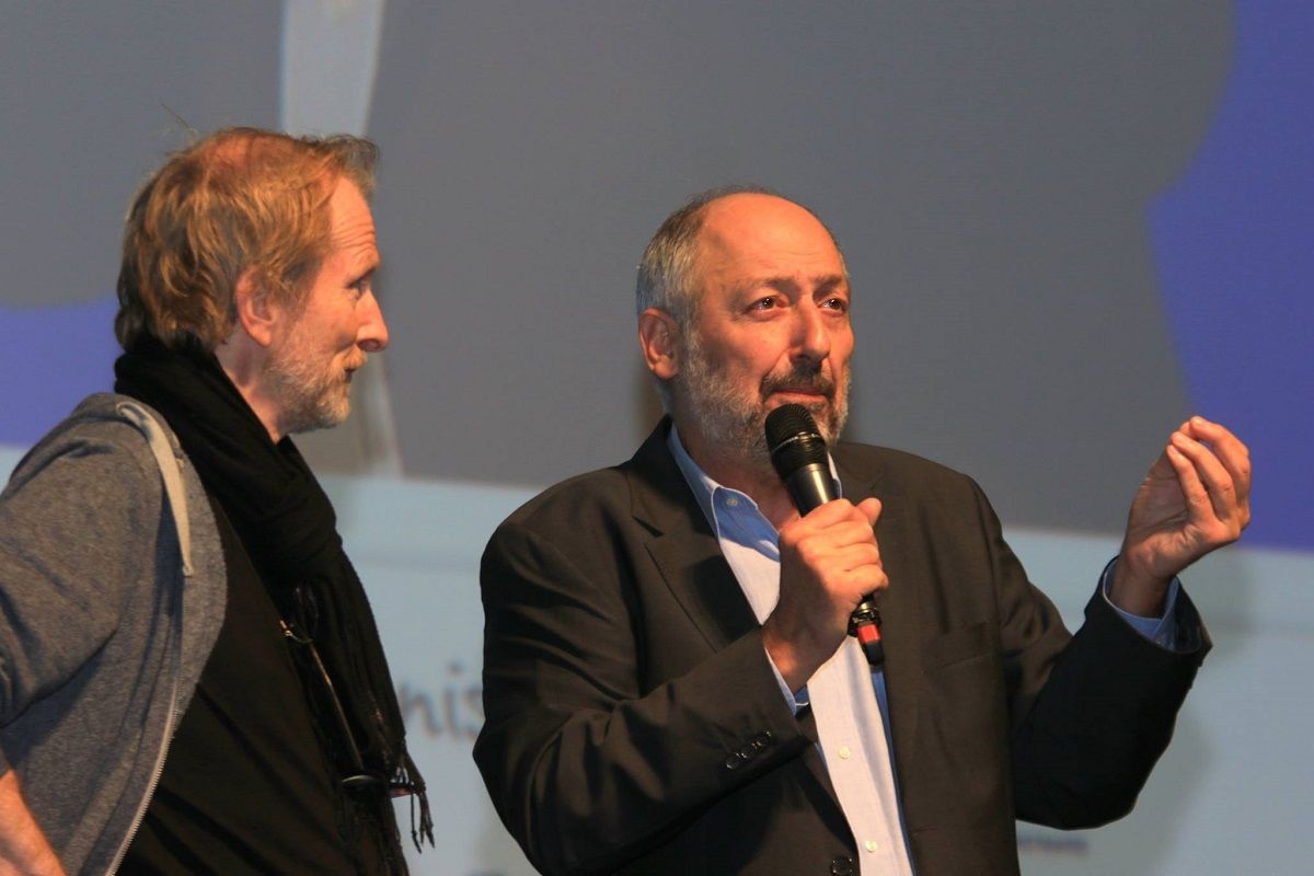 Sam karmann acteur et réalisateur lors de louverture de ledition 2018 du festival regard croisé f0cd2