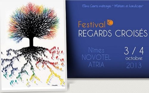 affiche du concours festival regard croises