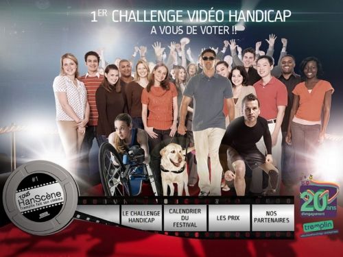 affiche du premier challenge video handicap