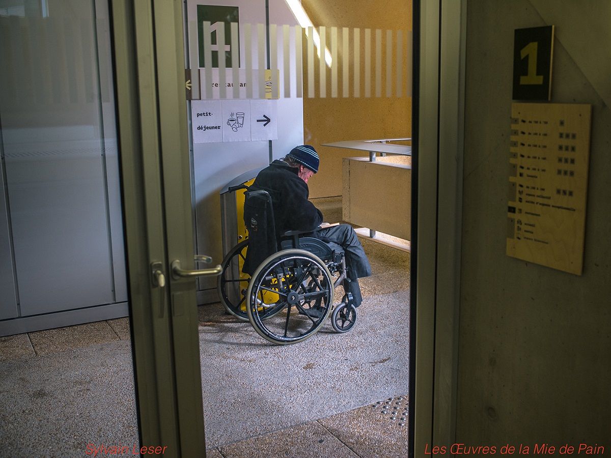 Le refuge qui de 29 places pour acceuillir les personnes a mobilite reduite Association les Oeuvres de la Mie de Pain