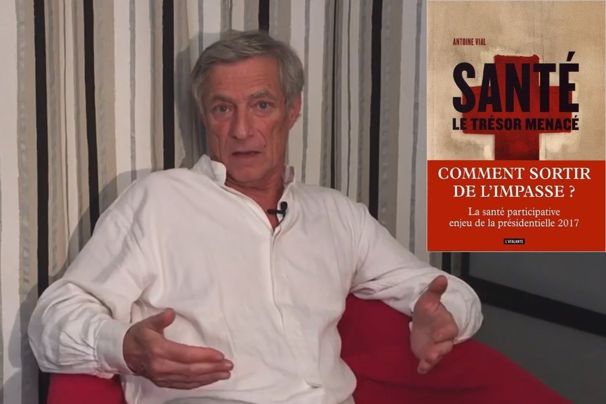 Antoine Vial auteur de Sante le tresor menace pulie au edition editions L Atalante en janvier 2017