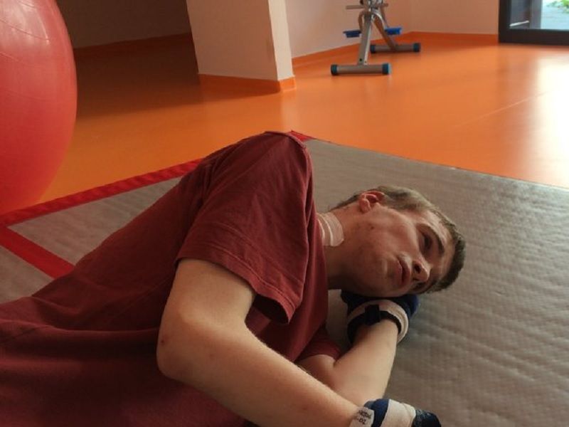 Le jeune Loig chez lui avant son placement