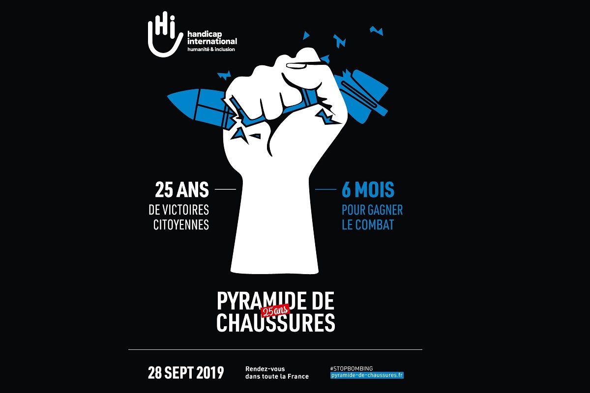 Affiche 25e edition de la pyramide des chaussures paysage 8a8e4