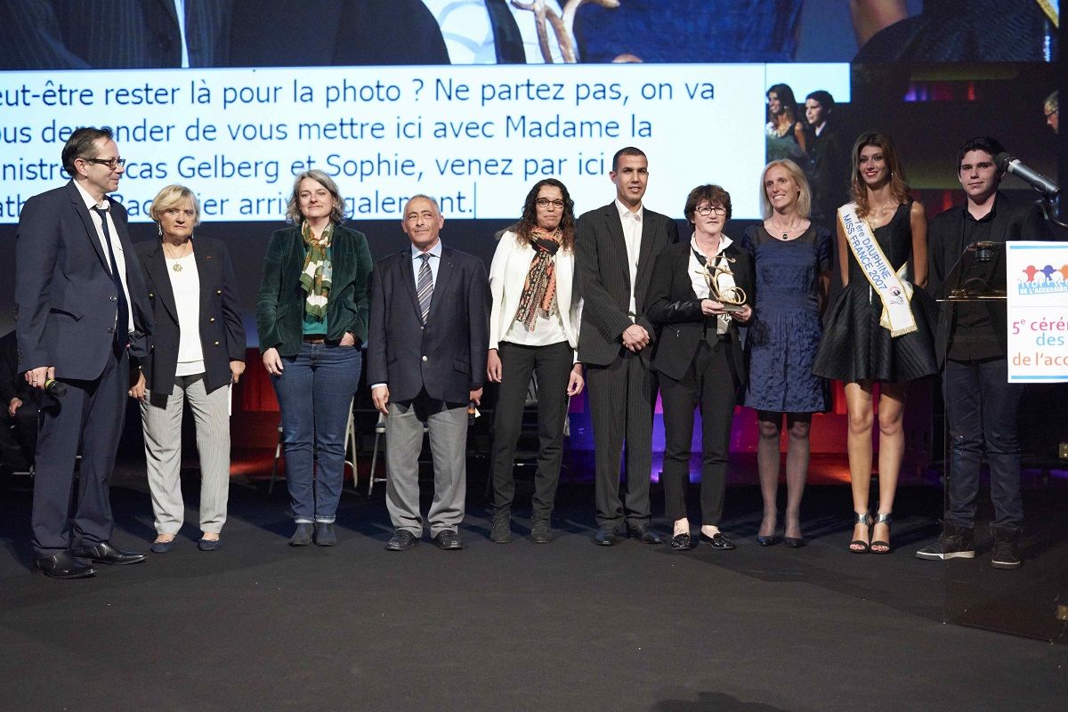 Les Laureats_Trophee_du_accessibilite_2015_et__Segolene_NEUVILLE