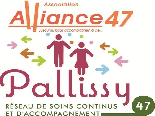 Les deux logo associations alliance 47 puis celle de Pallissy