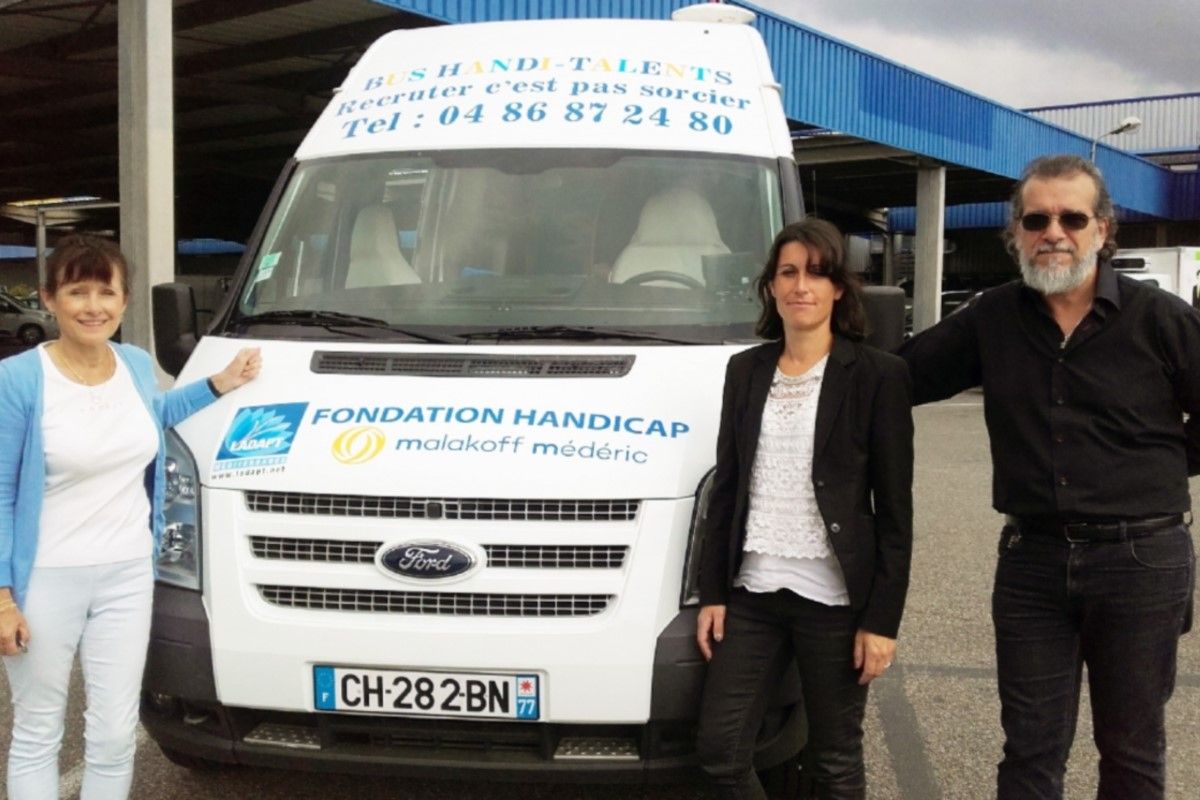 Le Bus Handi Talents qui sillonne les route du Var du 28 mai au 31 juillet a destination des TPE et PME pour favoriser l'embauche des travailleurs handicapés
