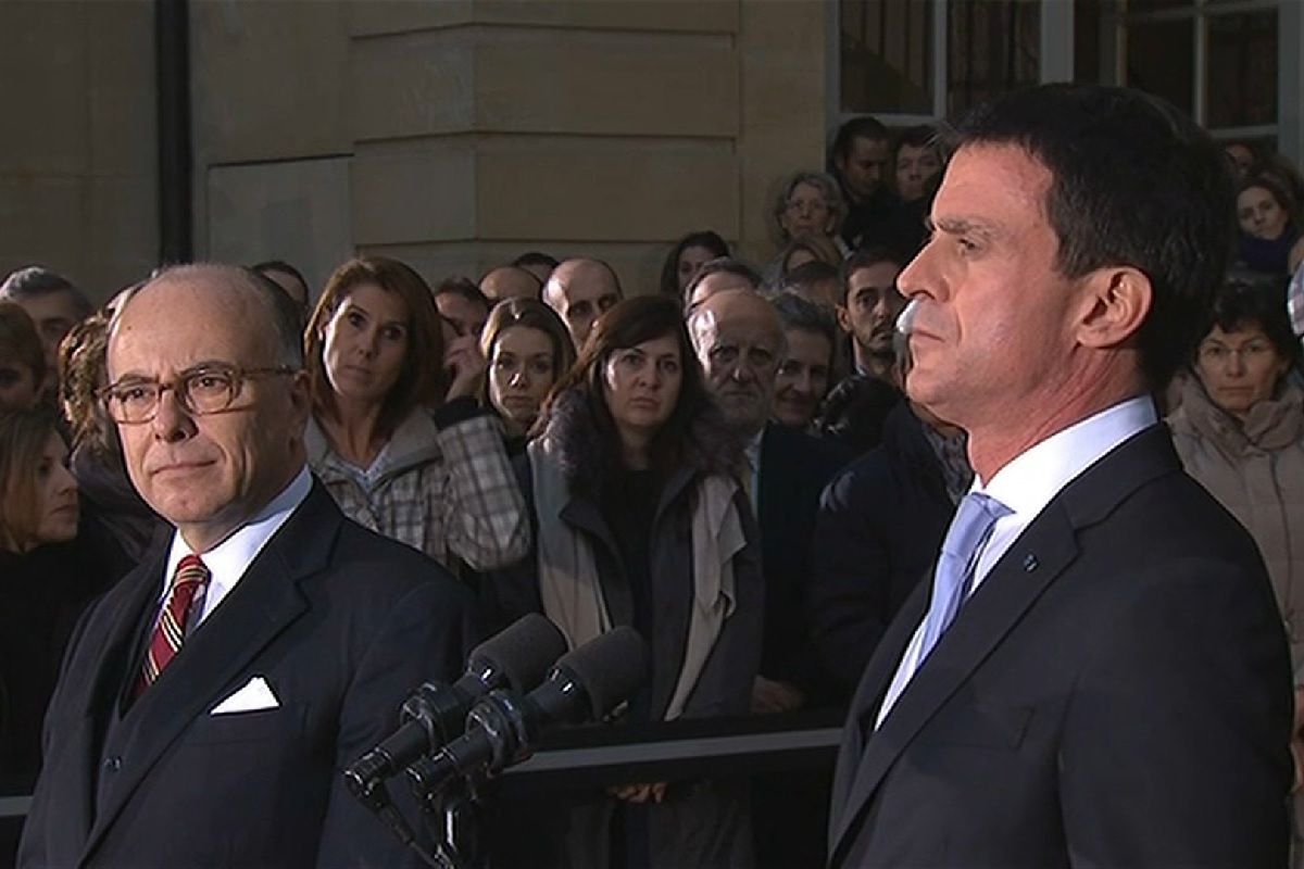 Passation de pouvoir entre manuel valls et bernard cazeneuve