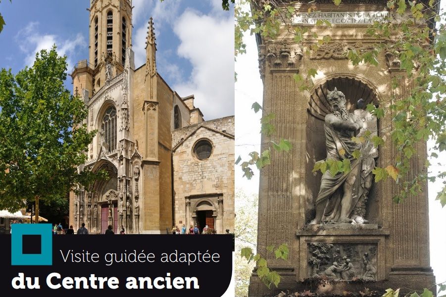 Aix-en-Provence Visite guidee adaptee