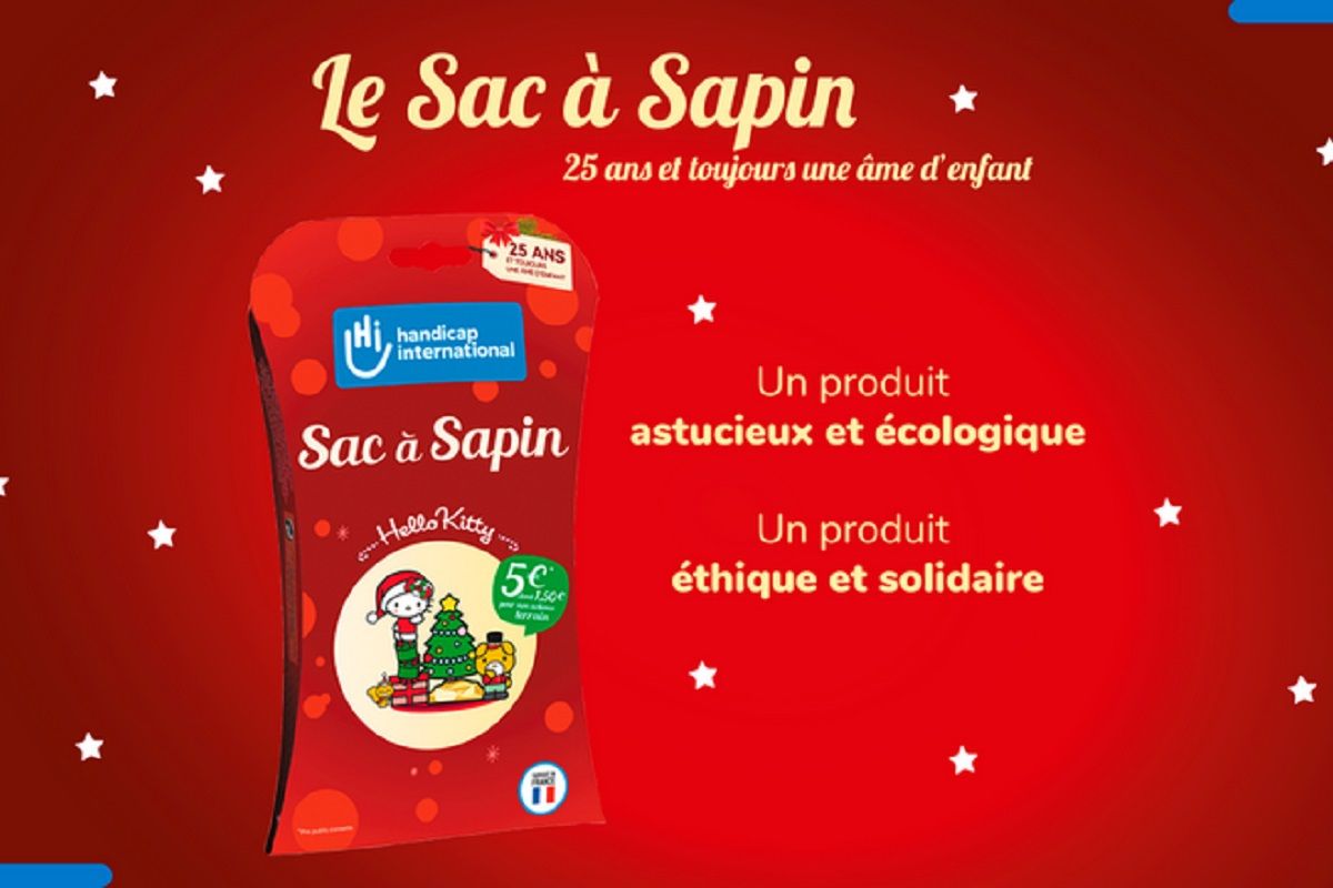 sac a sapin 25 ans d existence au profit du handicap partout dans le monde e28cd