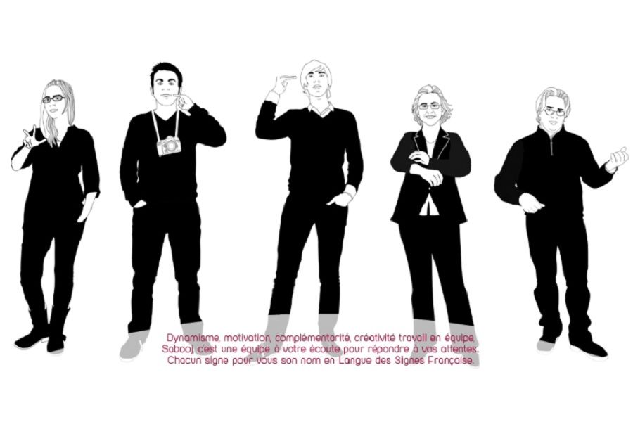 Logo de l Entreprise adapte de l Agences conseil en communication Sabooj