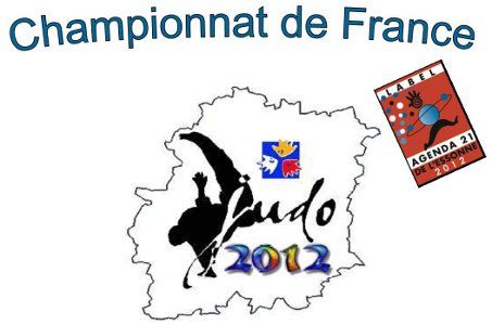 Affiche du championnat de France de judo de sport adapt&eacute; 2012