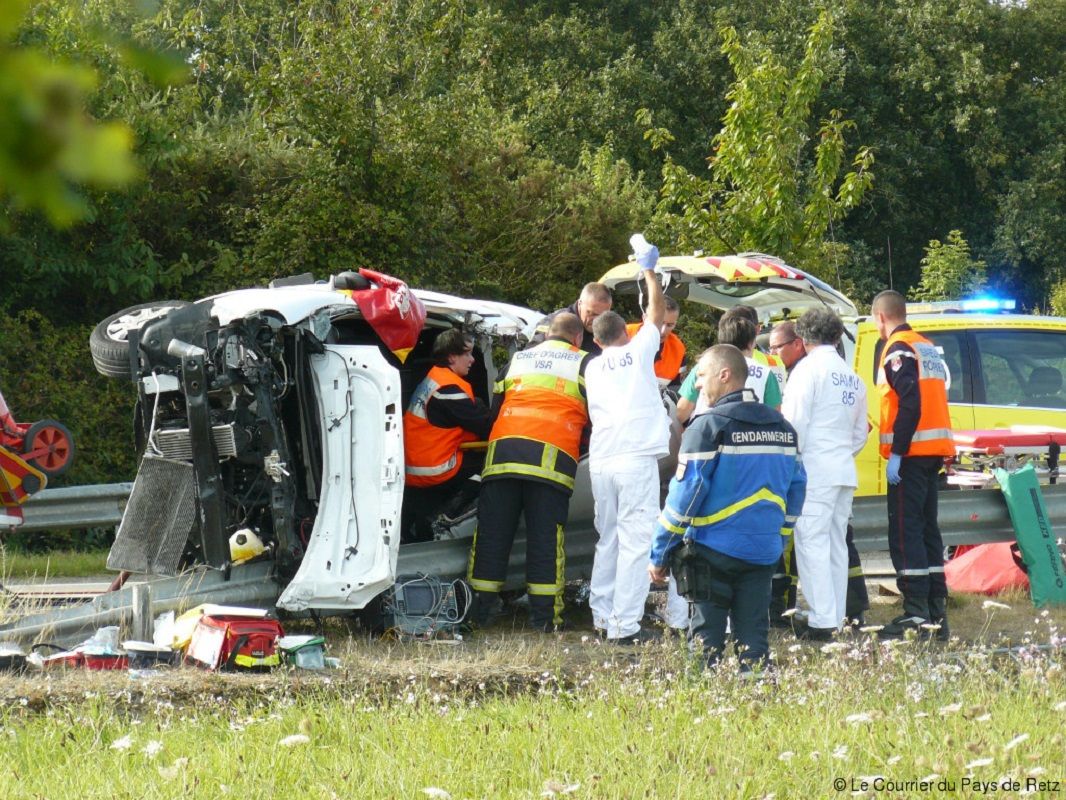 Accident sur la D117 le 21 aout 2015
