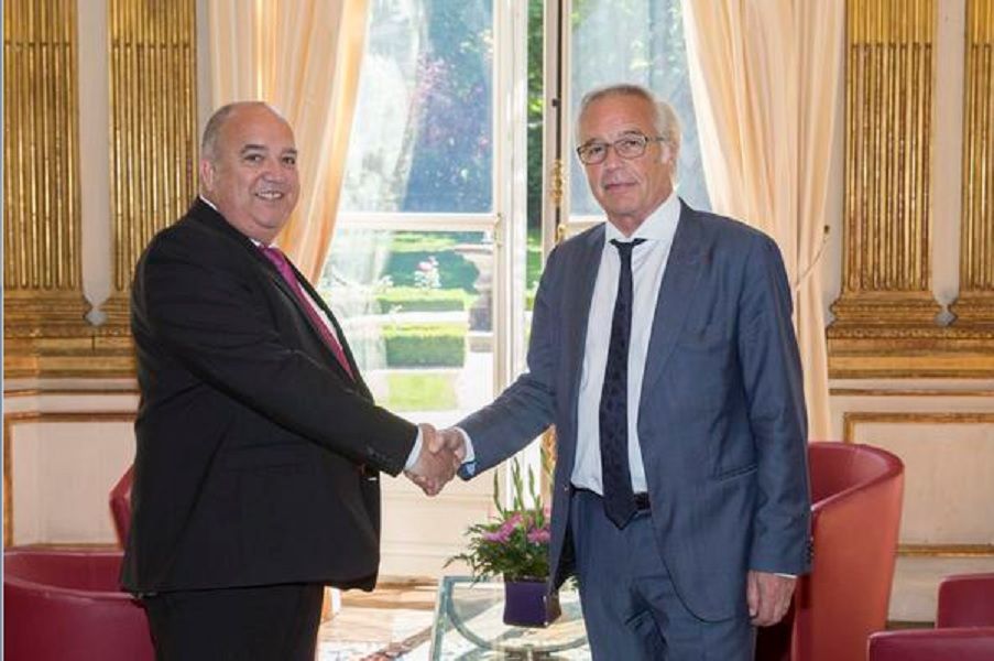 Jean Marc Froger et Francois REBSAMEN