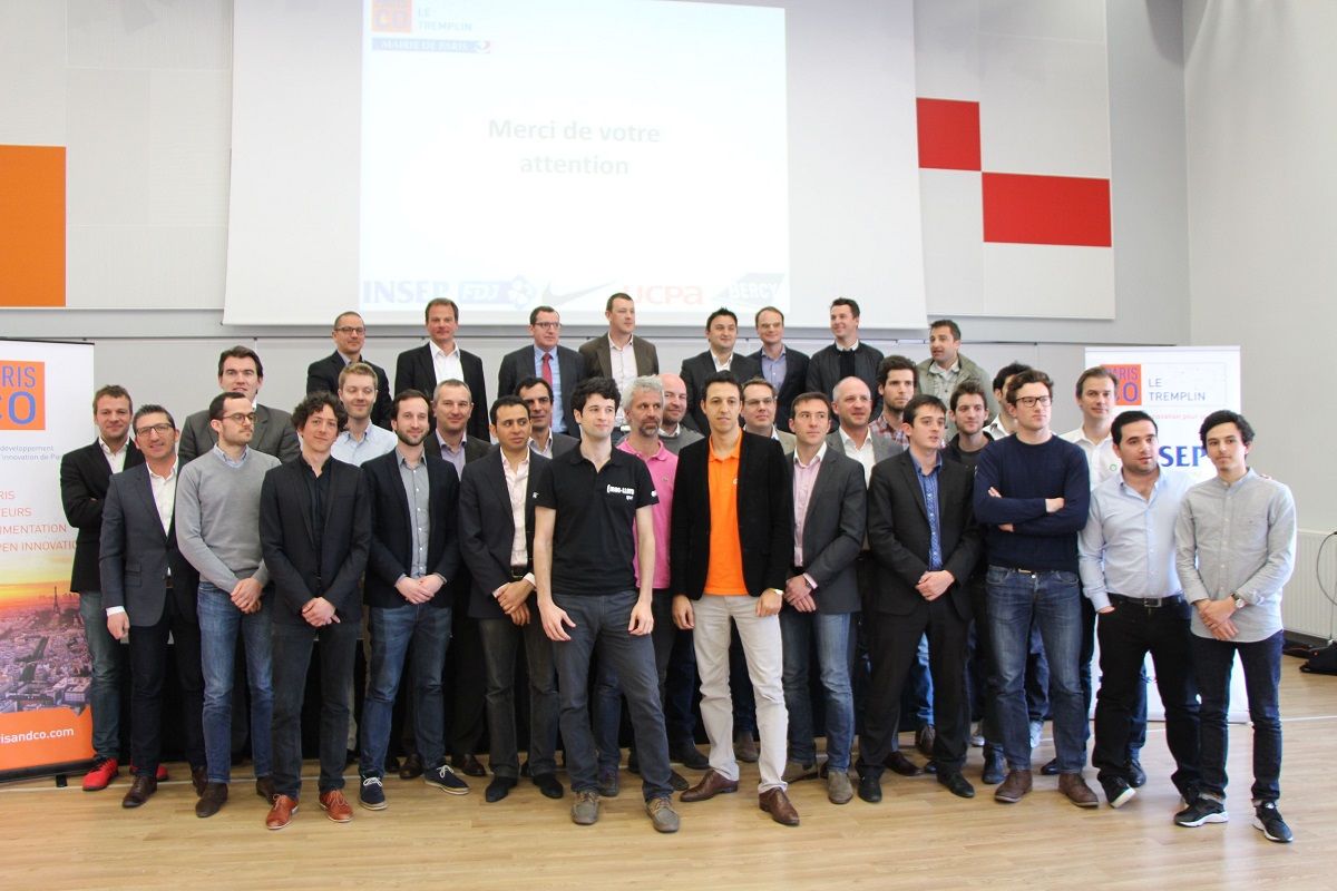 Le groupe de toutes les Start-up du Tremplin