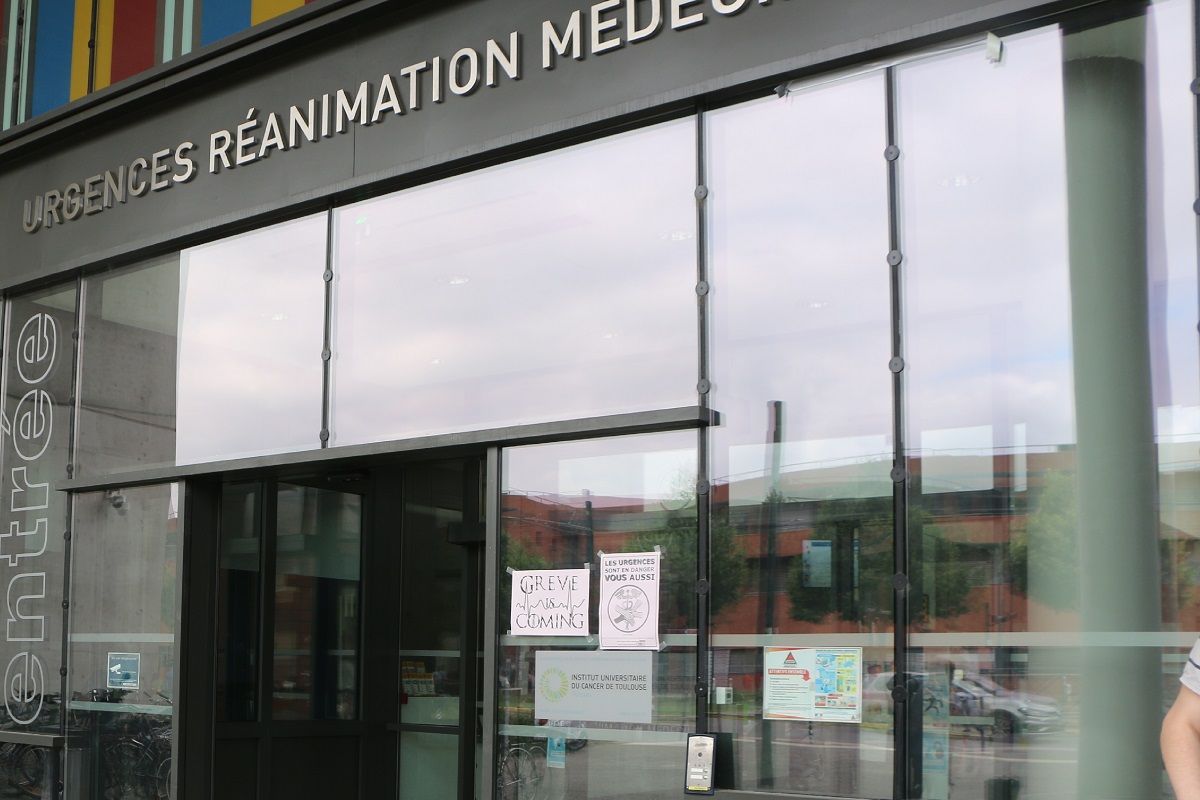 Des services d'urgence en grève ici le chu de Toulouse purpan 0ab48