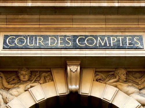 Fa&ccedil;ade de la Cour des comptes