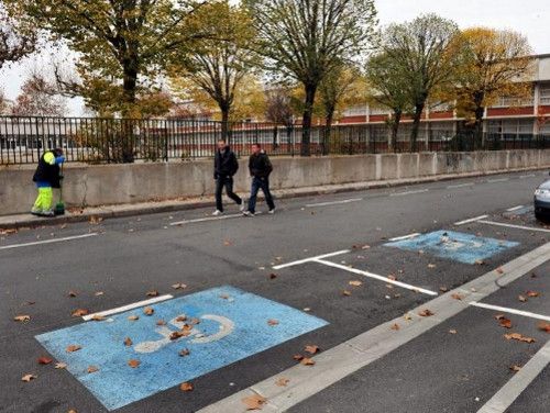 Un emplacement réservé pour les véhicules GIC - GIG