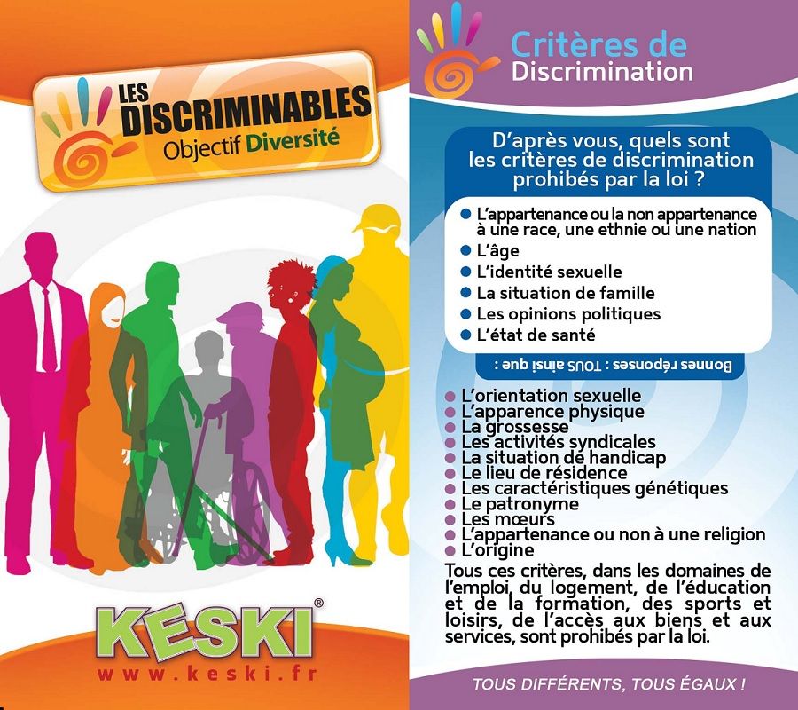 Jeux de cartes les dsicriminables creer par KESKI
