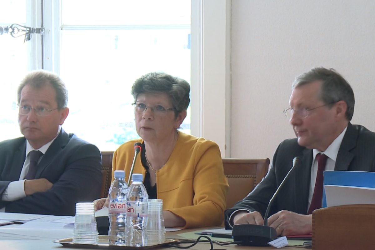 Les membres de la commission des lois au sénat auteur du rapport le handicap dans la fonction publique 08303