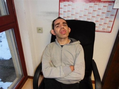 Loïc, un autiste de 43 ans, dans le foyer ou il résidait à la "La ferme de Belle Chambre"