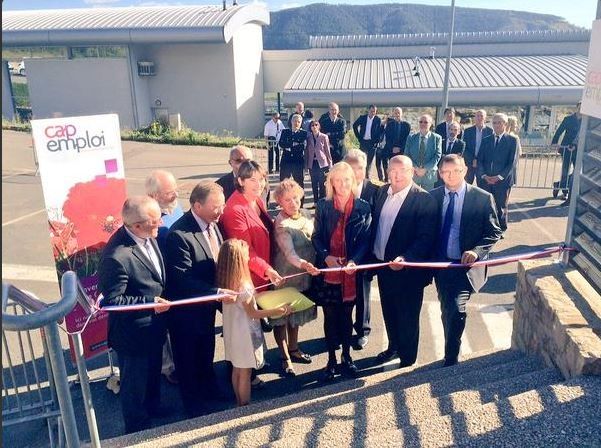 Inaugration de l Agence Cap Emploi a Mendes en Lozere