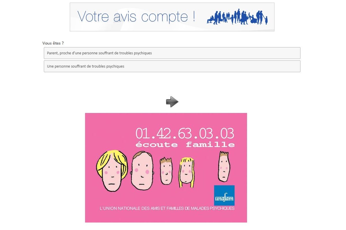 Lancement d un questionnaires en ligne par l unafam
