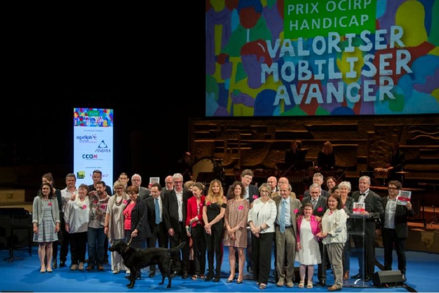 Les laureats du prix ocrip 2016 le 6 mai 2016 a paris