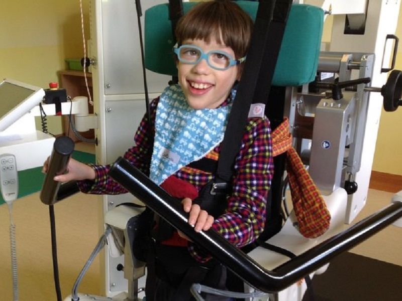 Le jeune valentin age de huit ans fils de Anne GAUTIER