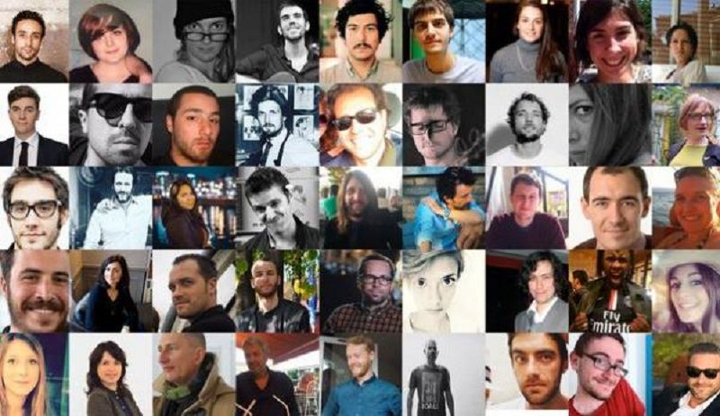 Quelques-uns des visages des victimes des attentats du 13 novembre 2015