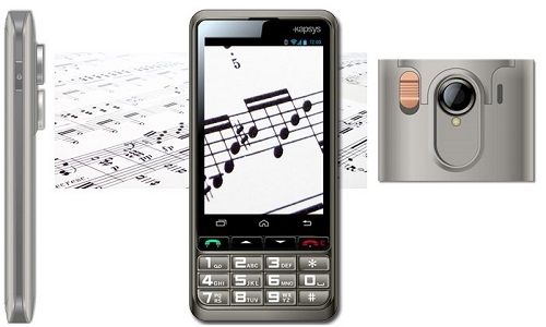 SmartVision-by-KAPSYS avec ici en mode loupe numérique sur une partition de musique