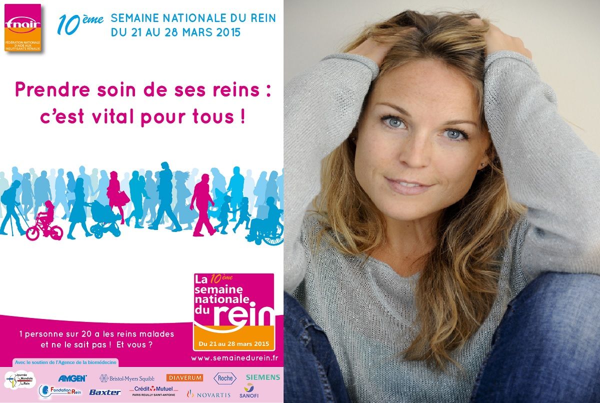 Affiche de la semaine nationale du rein en France