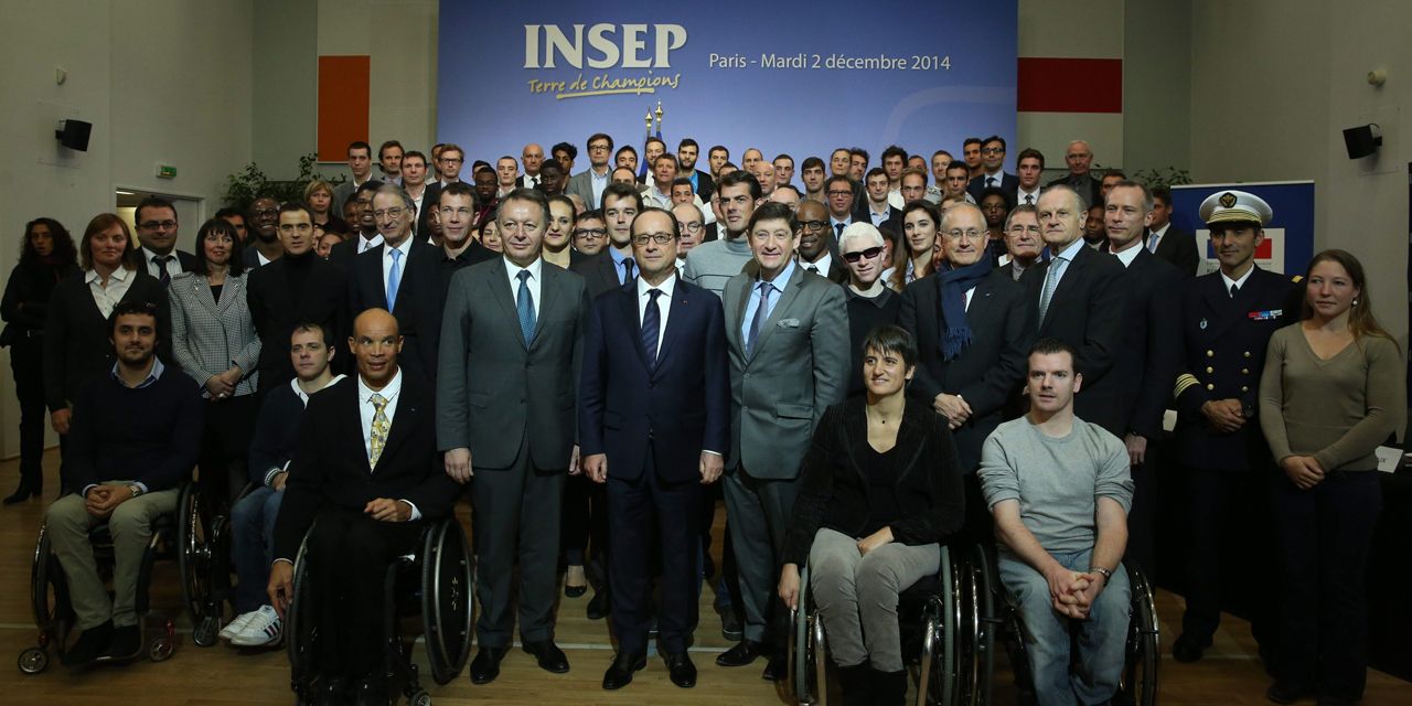 JO-2016-l-Etat-au-soutien-des-sportifs a l INSEP le 2 decembre 2014
