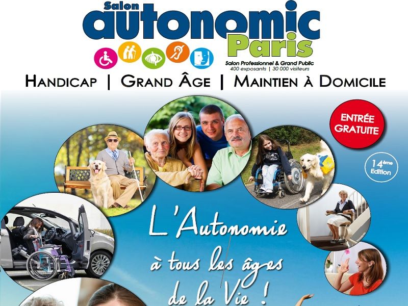 Ouverture du Salon Autonomic Paris du 8 au 10 Juin 2016