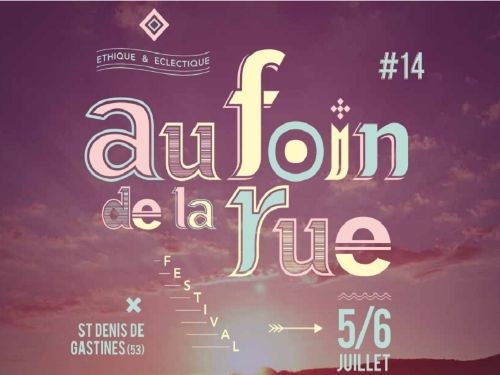 Affiche du festival au foin d au la rue