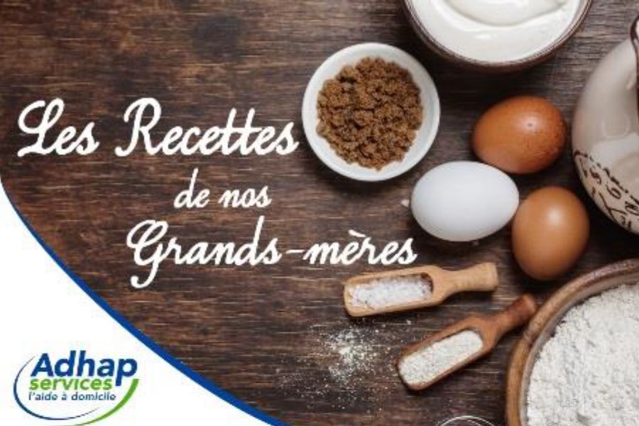 Affiche concours Adhap services les recettes de nos grands meres