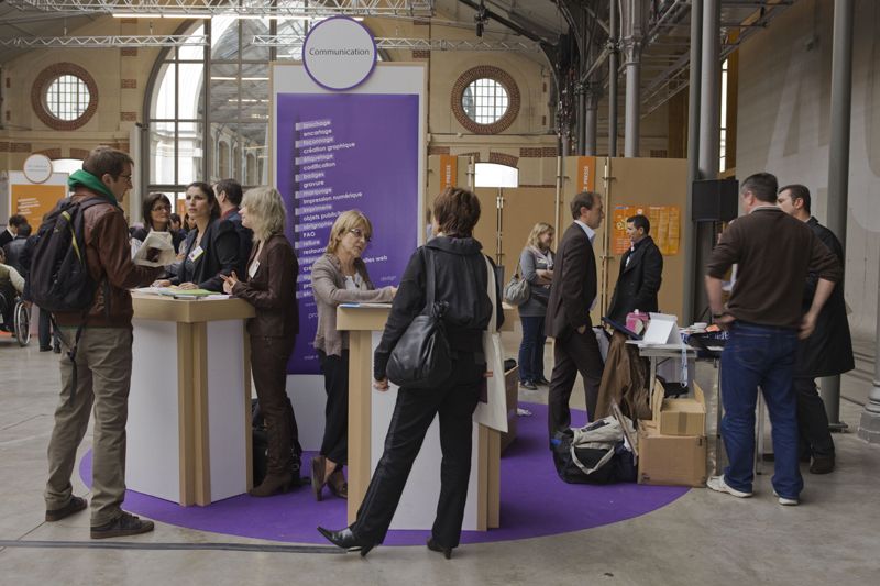 Ouverture de la deuxieme édition du salon du secteur protégé et adapté de Paris et-Ile-de-France
