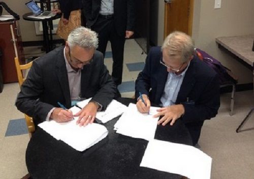 Signature partenariat Silver Valley France Quebec