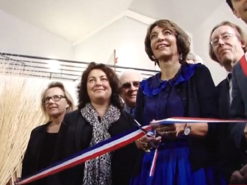 Inauguration a Fondettes en Indre et_Loire du Village repit familles par Marisol TOURAINE