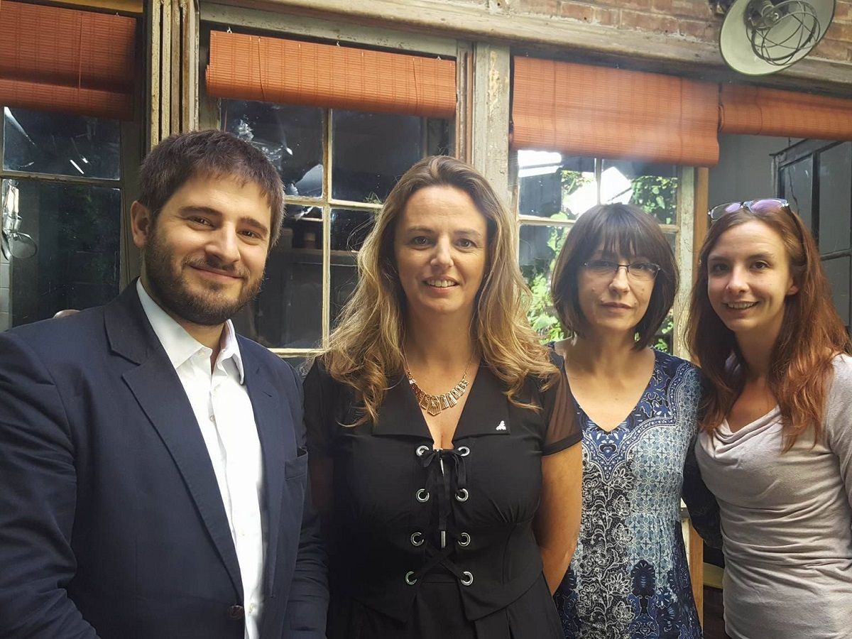 La presidente de l association APESAC Marine MARTIN