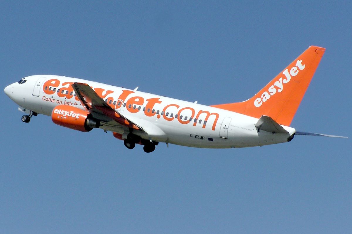 Un avion de la compagnie easyJet
