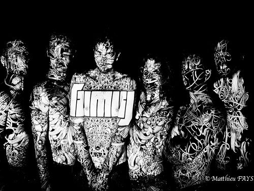 Le Groupe de rock FUMUJ   Photo Mathieu Fays