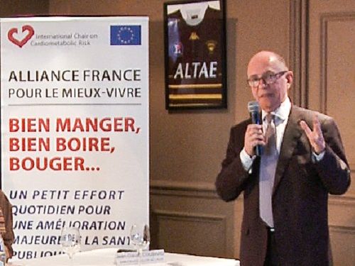 Alliance France pour le mieux vivre ©Chaire internationale sur le risque cardiométabolique