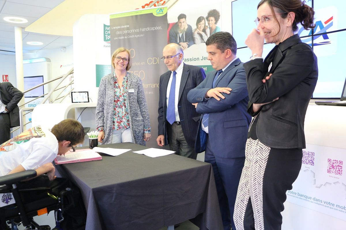 Signature convention TFFC et Credit Agricole 31